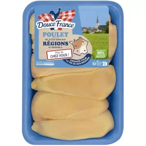 DOUCE FRANCE
Filets de poulet jaune